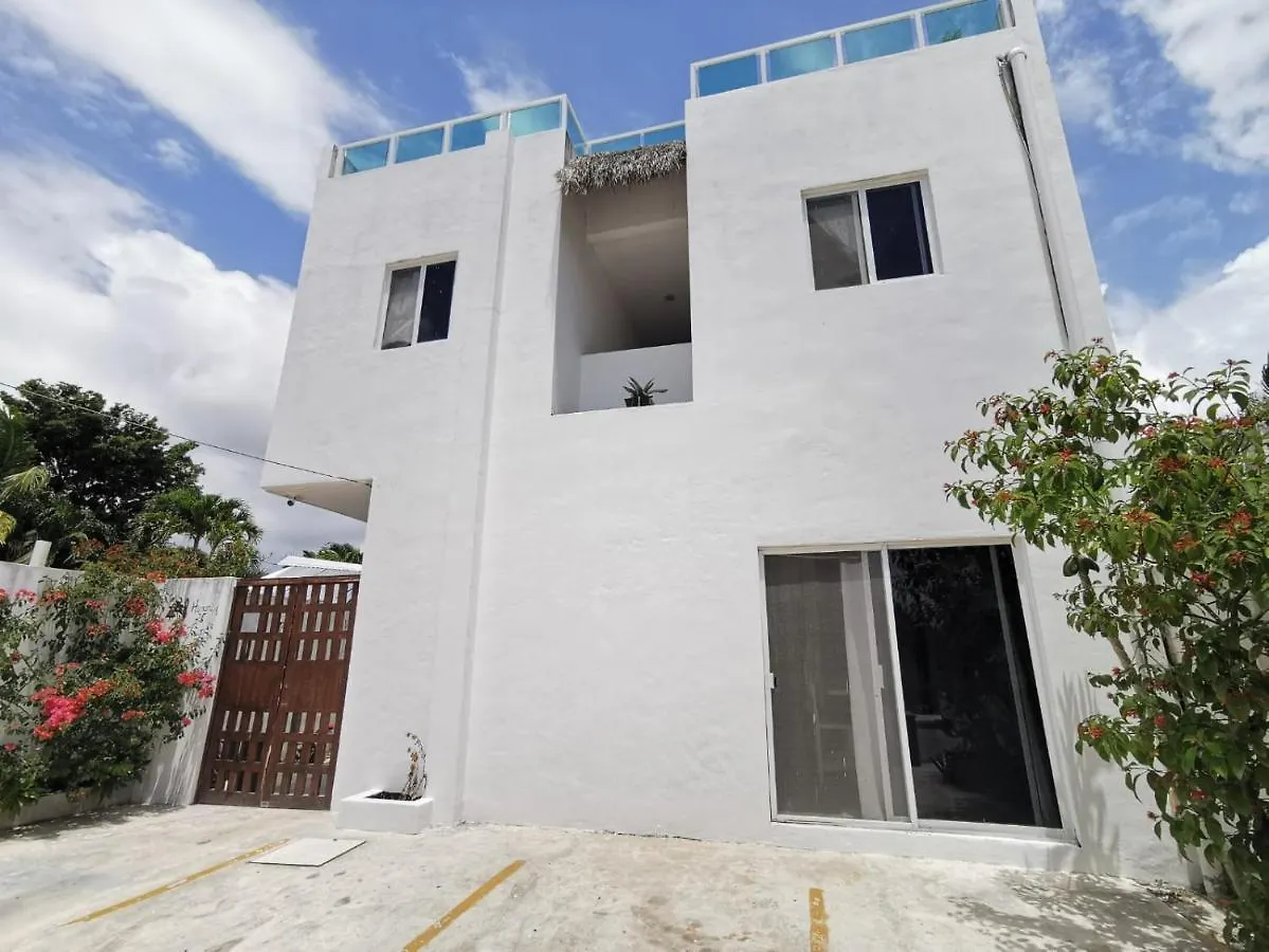La Casita Blanca Puerto Morelos Mexique 20Mn Aeroport De Cancun Villa